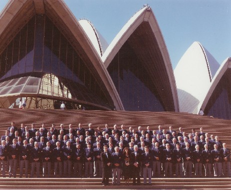 Choir at Sydney Opera House 1995